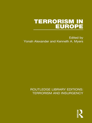 cover image of Terrorism in Europe (RLE
